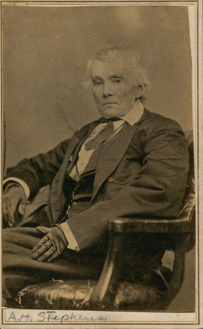 Alexander Hamilton Stephens, Governor of Georgia and Vice President of the Confederacy by Unknown